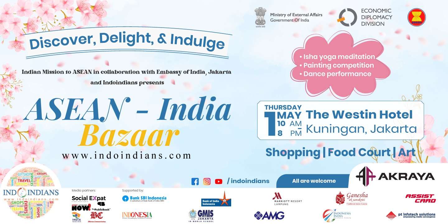 ASEAN-India Announcement Banner Event Update 21042025